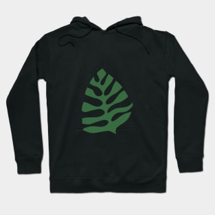 Tropical Palms - Green Hoodie